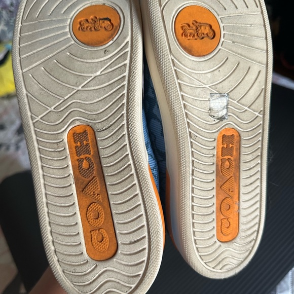 Coach lowline coated canvas sneakers US 9.5 - Picture 5 of 6